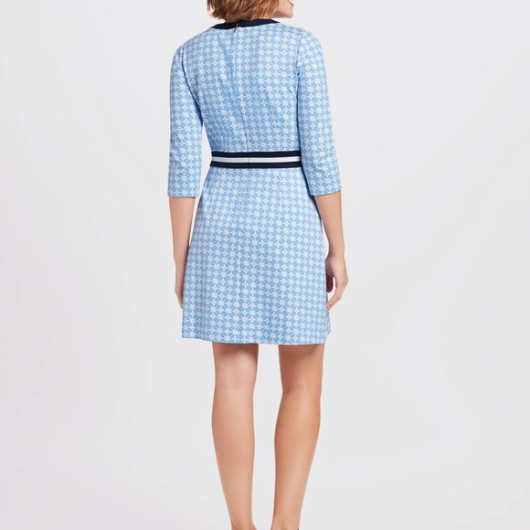 Draper James Honeycomb Floral Ponte Dress - Picture 2 of 14